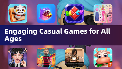 Fesselnde Casual Games für alle Altersgruppen