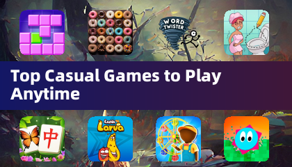 Top Casual Games to Play Anytime