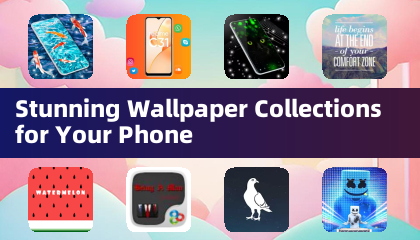 Coleções de Papel de Parede Deslumbrantes para o Seu Telefone