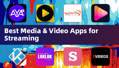 스트리밍에 최적화된 베스트 미디어 & 비디오 앱