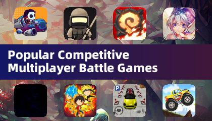 Beliebte wettbewerbsorientierte Mehrspieler-Kampfspiele