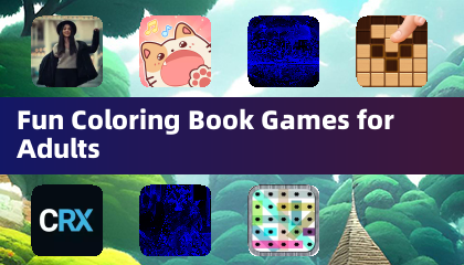 Fun Coloring Book Games for Adults
