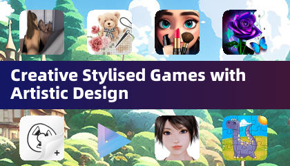 Креативные стилизованные игры с художественным дизайном
