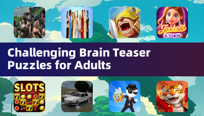 Сложные головоломки для взрослых