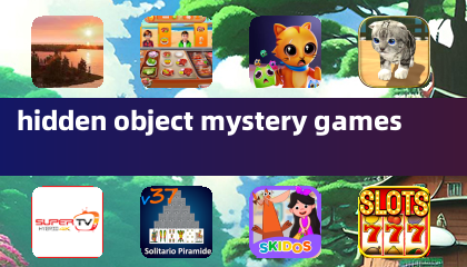 hidden object mystery games