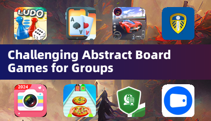 Challenging Abstract Board Games for Groups