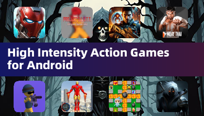 Android 高強度動作遊戲