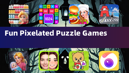 Fun Pixelated Puzzle Games