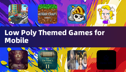 모바일용 로우 폴리 테마 게임